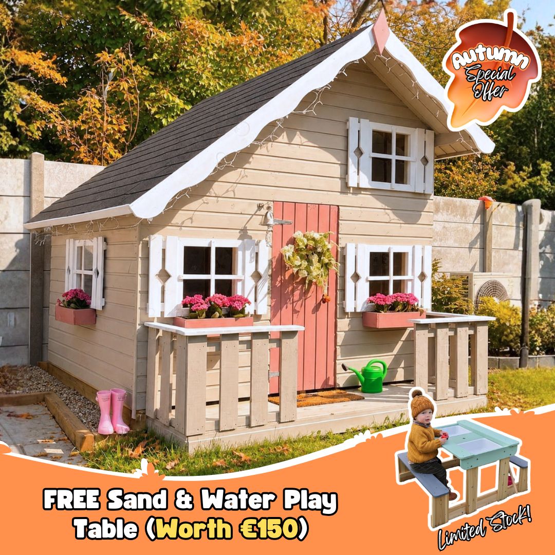 Tom Kids Wooden Playhouse